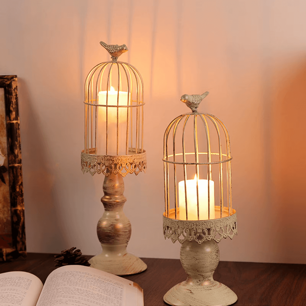 Cage Candle Holder