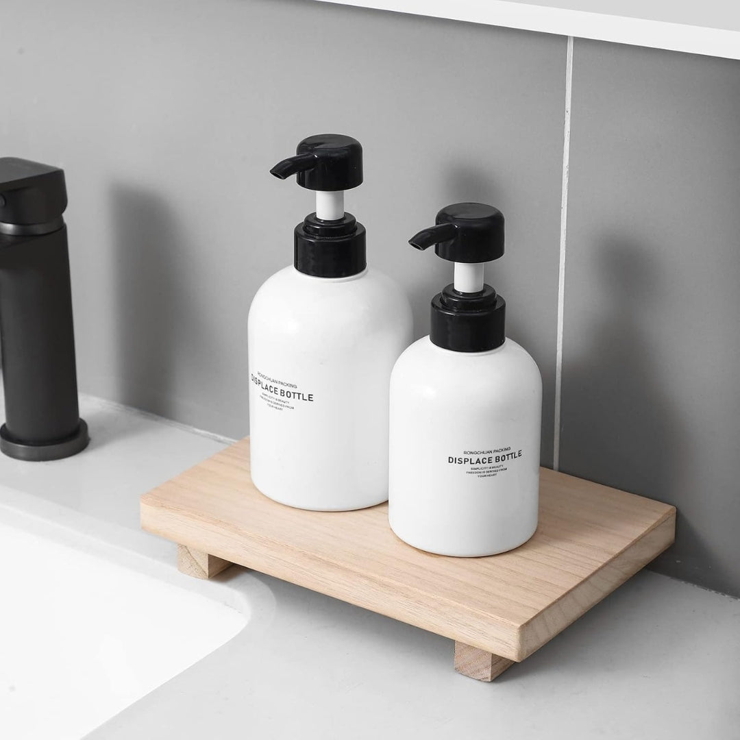 Wooden Bathroom Tray