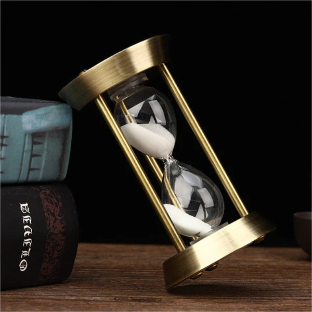 Retro Metal Hourglass