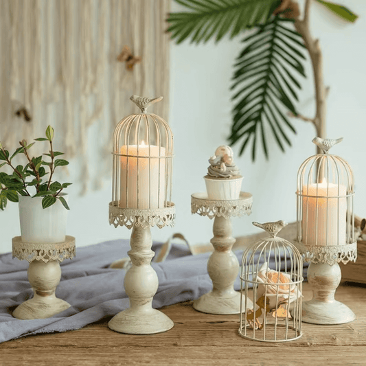 Cage Candle Holder