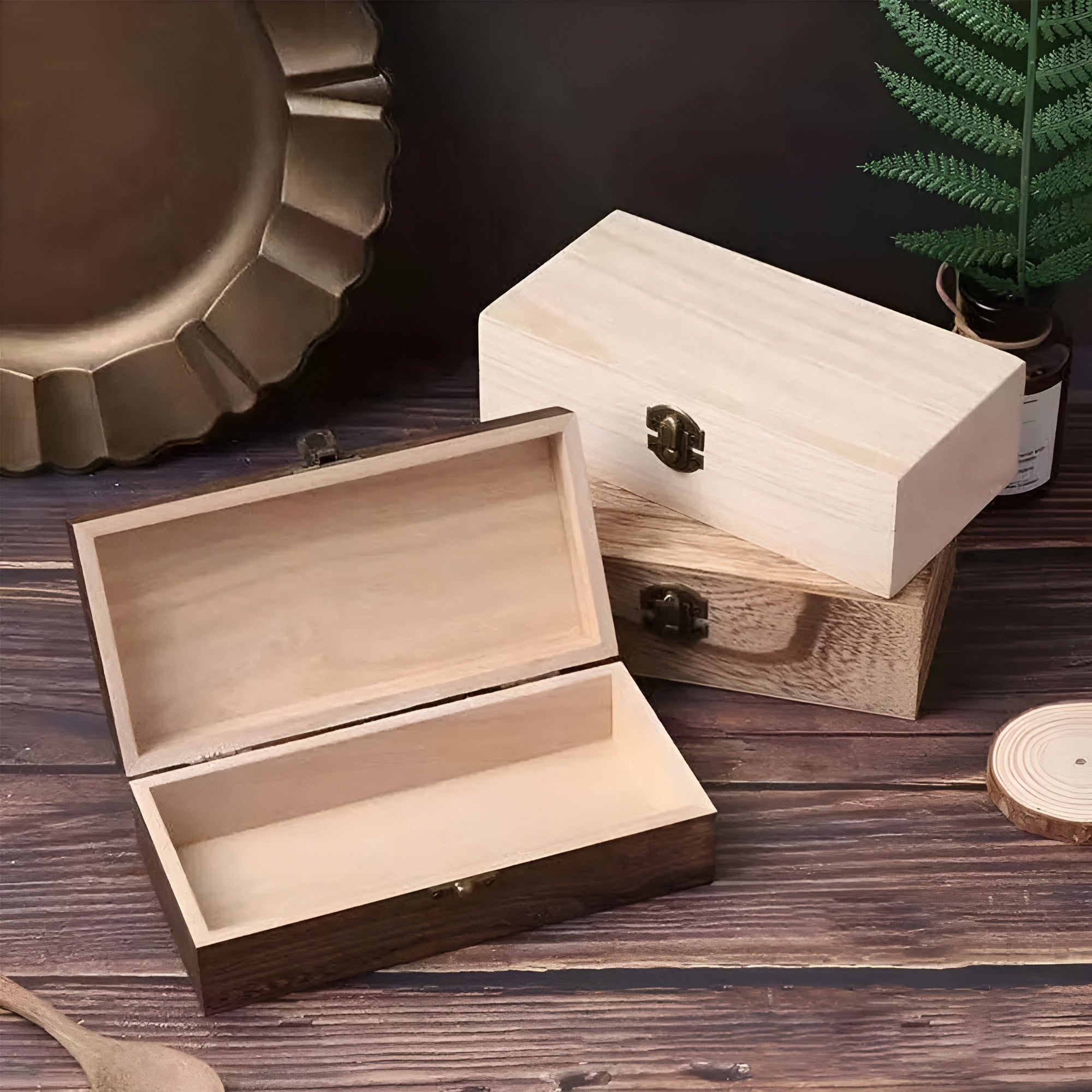 Wooden Storage Box